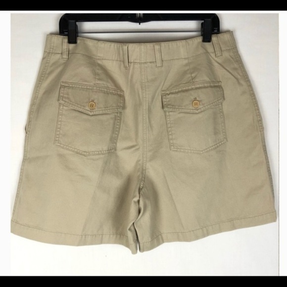 JONES NEW YORK Khaki Cargo Shorts-4 - Picture 2 of 4